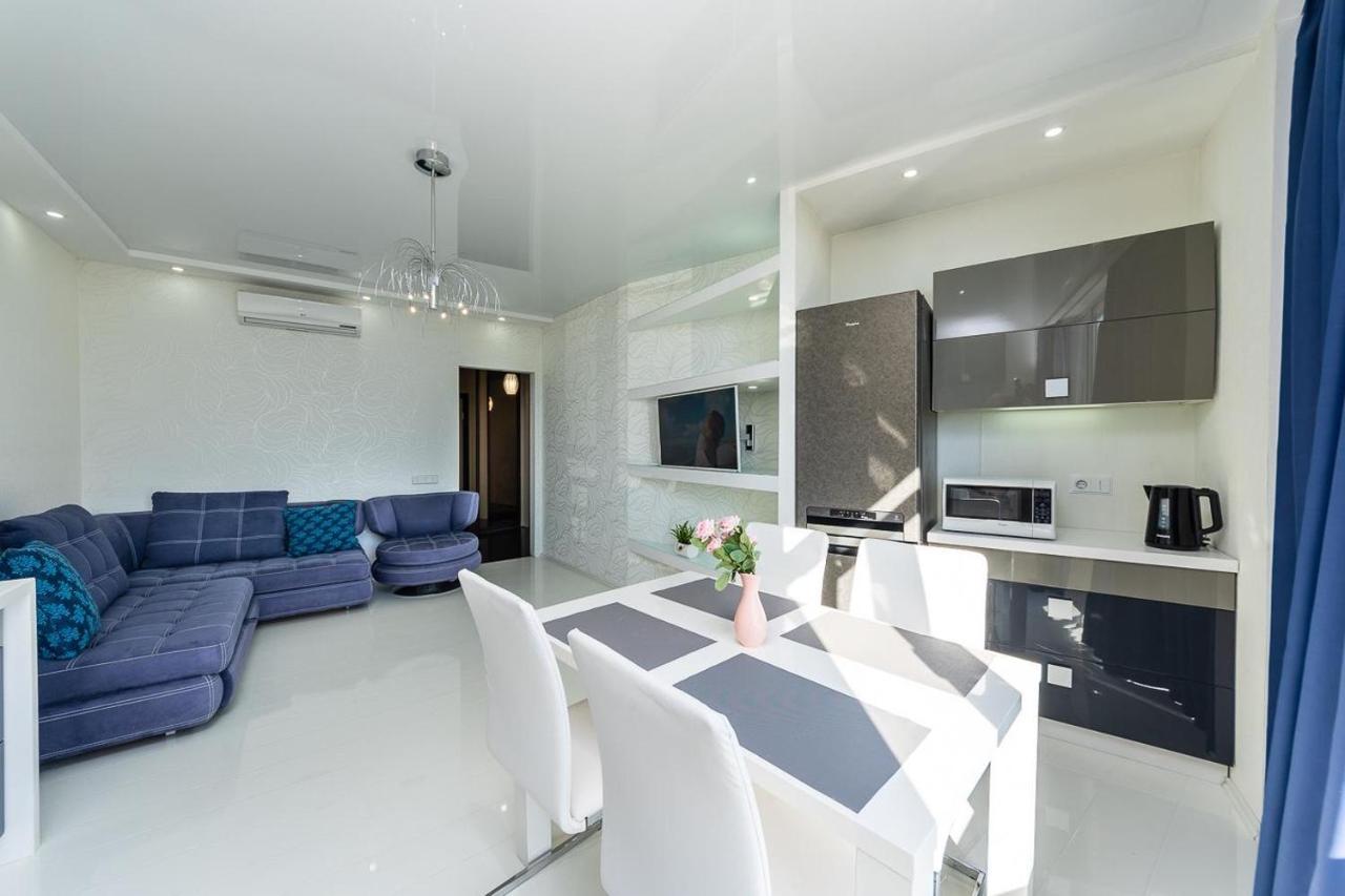 Fashionable Panoramic Apartments Dnieper. Obolon Kiev Eksteriør bilde