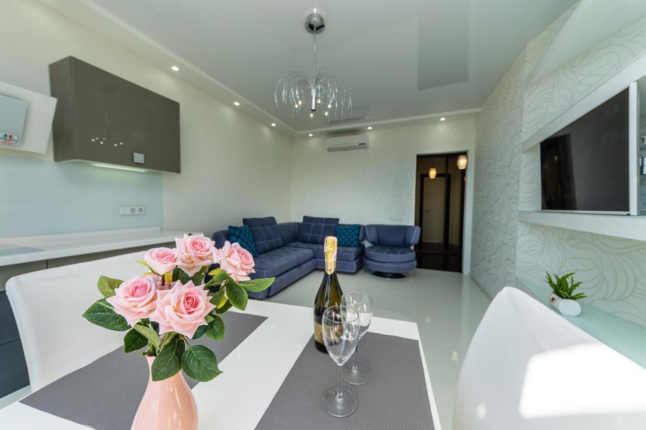 Fashionable Panoramic Apartments Dnieper. Obolon Kiev Eksteriør bilde