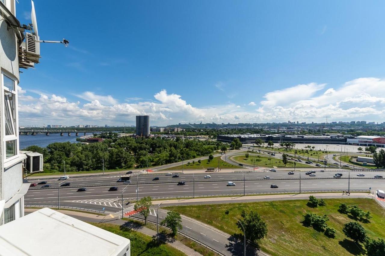 Fashionable Panoramic Apartments Dnieper. Obolon Kiev Eksteriør bilde