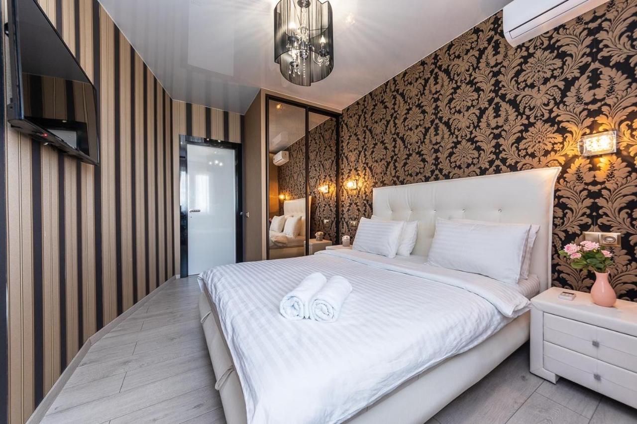Fashionable Panoramic Apartments Dnieper. Obolon Kiev Eksteriør bilde